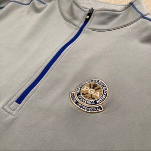 FootJoy PGA logo Tonal Heather Golf Pullover-25061